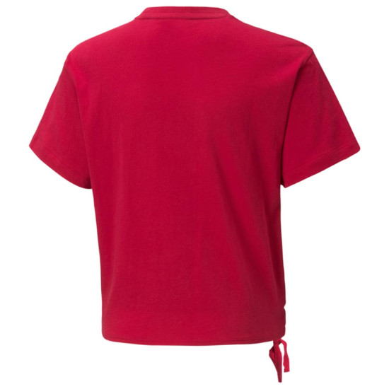 Puma Παιδική κοντομάνικη μπλούζα Logo Silhouette Tee Puma Παιδική κοντομάνικη μπλούζα Logo Silhouette Tee